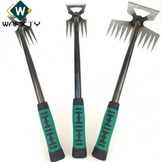 WAPKTY Dụng cụ kéo cỏ dại, Dụng cụ đào cỏ dại bằng thép không gỉ, Dụng cụ làm cỏ bằng tay bền bỉ Dụng cụ nhổ cỏ cầm tay Dụng cụ tẩy bồ công anh cỏ dại tại nhà & sân vườn
