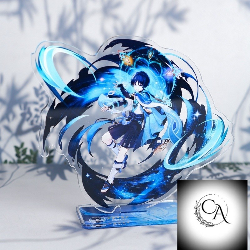 Mô hình standee Wanderer trong game genshin impact