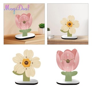 Đồng hồ để bàn MagiDeal, Trang trí bàn, Đồng hồ hẹn giờ chính xác, Đồng hồ Mantle trang trí im lặng cho mặt bàn, Phòng khách, Bàn làm việc, Tủ sách
