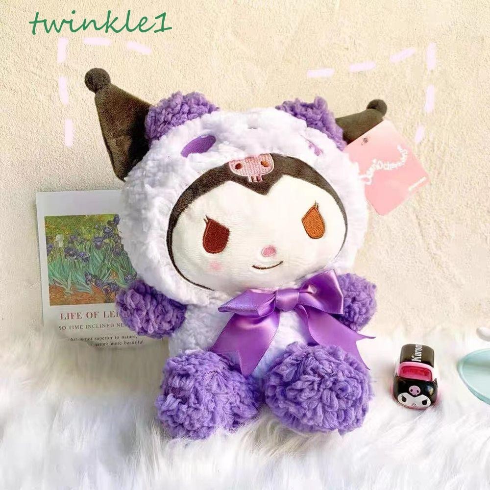 Twinkle Cinnamoroll Đồ Chơi Sang Trọng Kawaii 25cm Mặt Dây Chuyền Đồ Chơi Nhồi Bông Làm Thoải Mái Búp Bê Đi Kèm Đồ Chơi Ngủ Mate Đồ Chơi Trang Trí Phòng Đồ Chơi Mềm