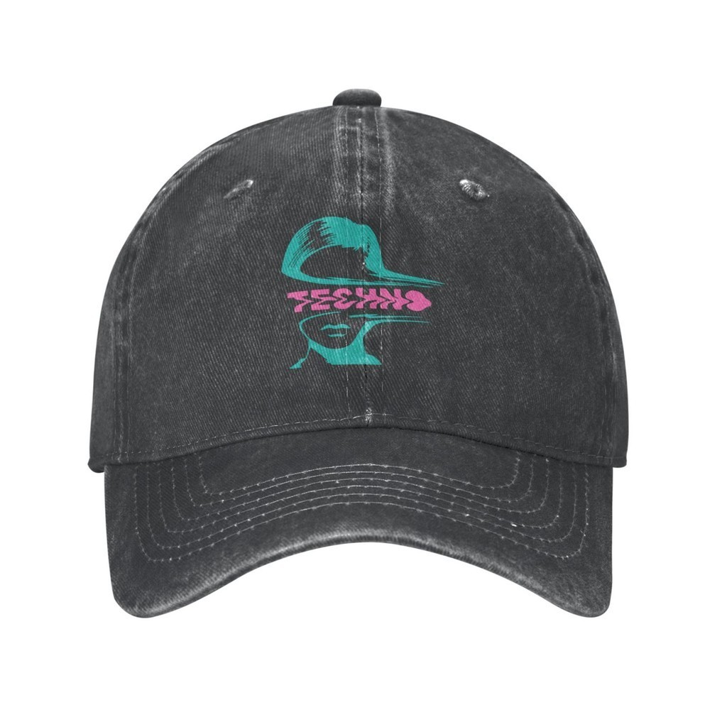 Nhạc Techno Techno Quạt Nhạc Sĩ Deejay Casquette Mũ Cao Bồi Có Thể Điều Chỉnh Mũ Chống Nắng Mũ Bóng 