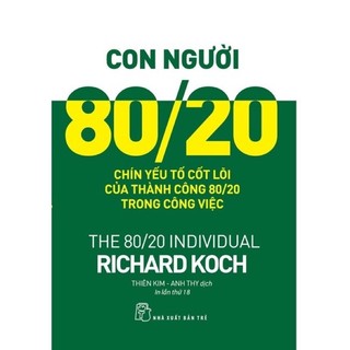 Sách - con người 80/20: chín yếu tố cốt lõi của thành công 80/20 trong công việc