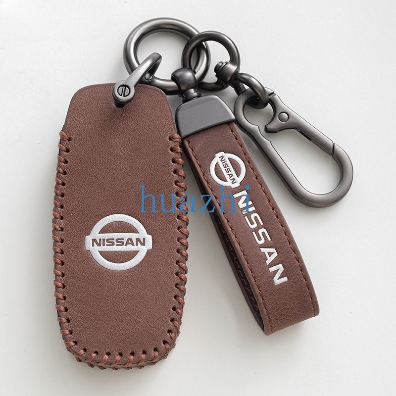 Thông Minh Lật Da Chìa Khóa Xe Ô Tô Vỏ Dây Xích Cho Nissan Juke March Almera Lá Navara Kicks Terra X