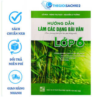 Sách - Hướng dẫn làm các dạng bài văn lớp 6