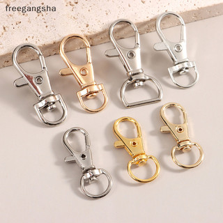 [Freg] 10 Cái / bộ Kim Loại Xoay Tôm Hùm Móc Khóa Móc Khóa Chụp Khóa Túi Trang Sức Dây Kích Hoạt Khóa DIY Phụ Kiện Túi FDH