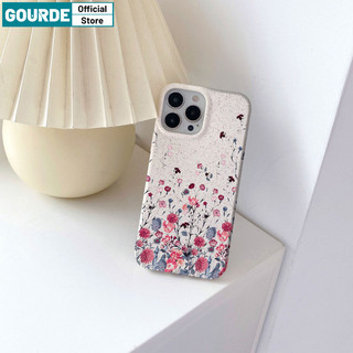 Gourde Ốp lưng Iphone hàn quốc coquette đẹp hoa Họa Tiết Ốp Điện Thoại Silicon Mềm Cao Cấp Chống Sốc Cho Iphone 15 14 12 13 11 Pro Max IP 7 8 Plus Iphon X XS XR XsMax