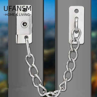 Ufansm cửa sổ an toàn chốt dây xích phần cứng cửa trượt cửa sổ khóa chống trộm khóa cửa sổ giới hạn