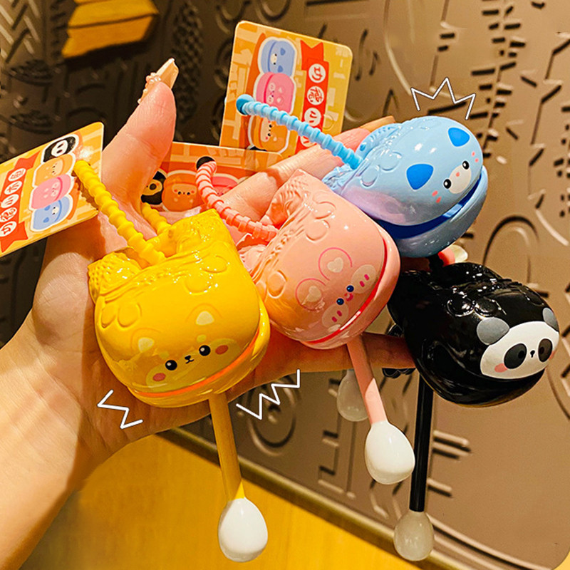 Dụng cụ gõ cá bằng gỗ Mini dành cho sinh viên Đồ chơi giải nén Trang trí máy tính để bàn