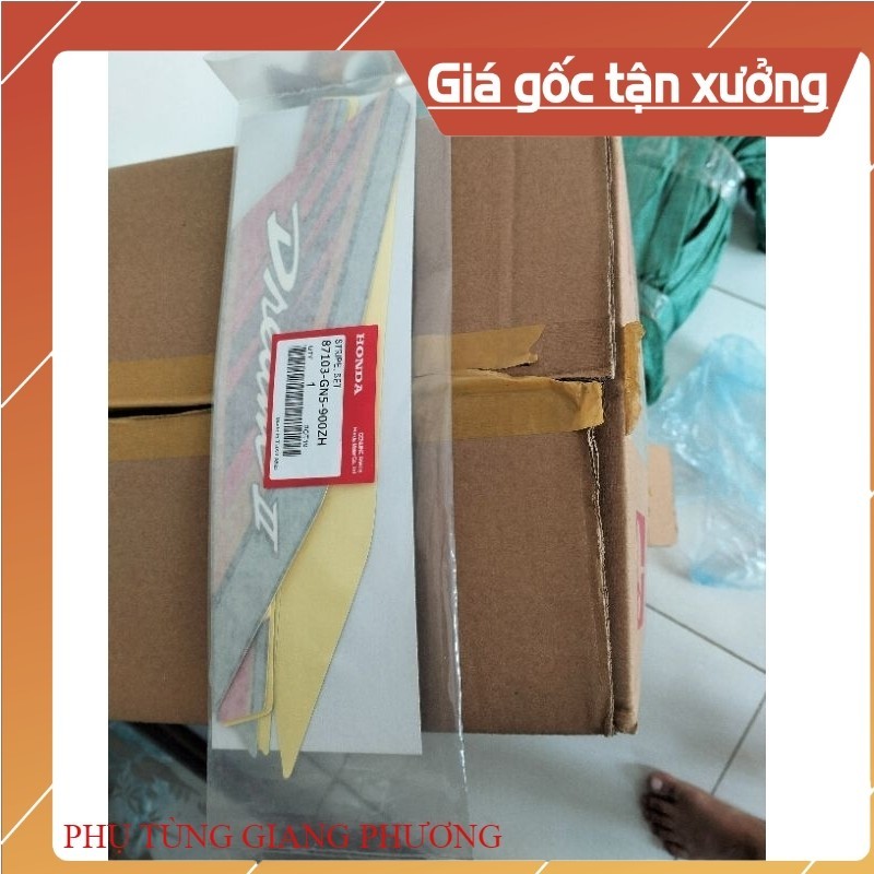 tem dream thái lửa zin theo xe