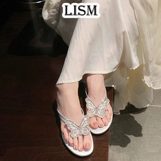 LISM Giày Cao Gót Mũi Nhọn GIÀY SANDAL Thời Trang Mới 2023 Cho Nữ Đa năng Lịch lãm Độc đáo Phối hợp dễ dàng FGL2450NHL 21Z240520