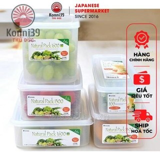 HỘP NHỰA TRỮ THỰC PHẨM  INOMATA (NHIỀU KÍCH CỠ) - HÀNG NỘI ĐỊA NHẬT, CHẤT LIỆU NHỰA PP SỐ 5 AN TOÀN.