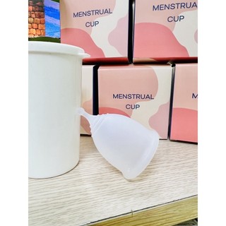 Cốc Nguyệt San Bằng Silicone Mềm Có Thể Tái Sử Dụng Dành Cho Nữ