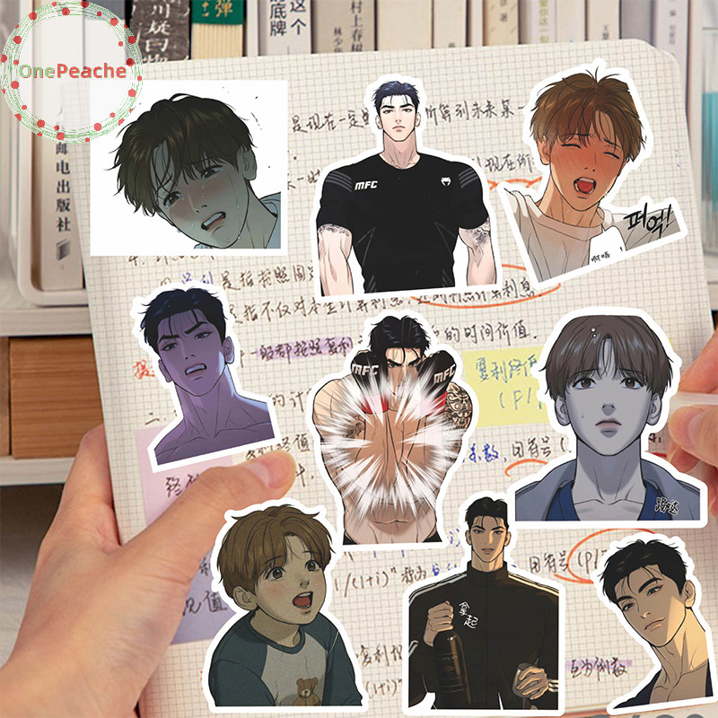 OnePeache 66 Chiếc Hàn Quốc Manwha Jinx Sticker Joo Jaekyung Dan Manga Dán Dễ Thương Laptop PAD Ốp Đ