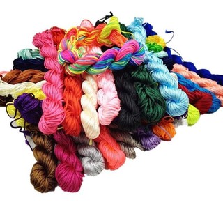 25m / cuộn dây 0.6mm dây nút thắt dây nylon bện vòng tay trung quốc macrame
