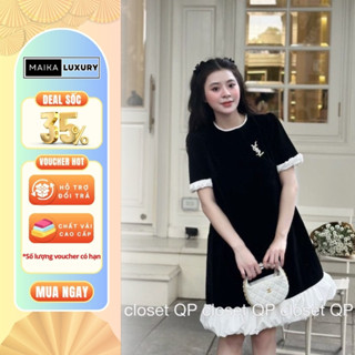 Váy Bầu Babydoll công sở siêu xinh đi tiệc dáng dài đẹp thời trang cao cấp