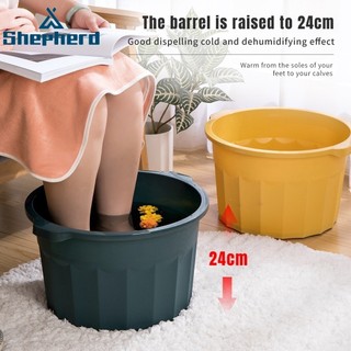 Shepherd Heat resistant deep foot soaking thickened PP material massage basin