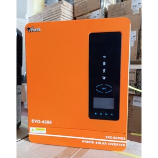 Biến tần năng lượng mặt trời hỗn hợp evo-4200w-24v on /off sci evo-4200 -hòa lưới/bám tải, độc lập evo 4200kva