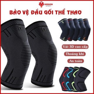 (01 ĐÔI) Quấn Gối Tránh Chấn Thương Bảo Vệ Bó Khớp Gối Băng Gối Thể Thao Nam Nữ Bóng Rổ Bóng Chuyền Chạy Bộ Gym Đá Banh