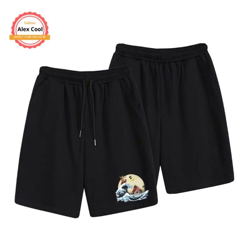 Quần đùi nam vải gió mát co giãn nhẹ mát thể thao hình quần đùi -alex cool  12