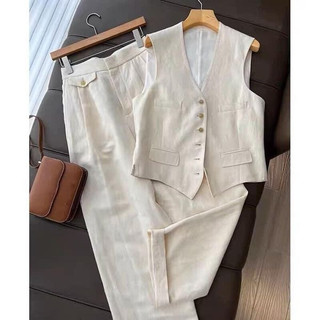 Set ghile linen quần dài Set177