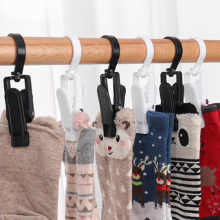 Móc chịu lực phòng tắm bằng kim loại mạ điện xoay 360 độ / Đồ dùng kẹp lưu trữ tủ quần áo nhà bếp / Quần áo chống gió đa phong cách Tất kẹp sấy