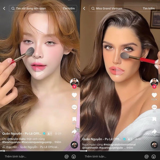 Cọ má hồng highlight