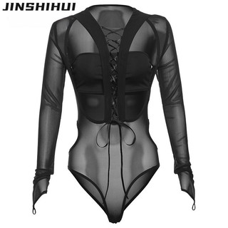 Jinshihui 2024 Nữ Relagala Xu Hướng Thời Trang Mới Màu Sắc Mờ Gợi Cảm Dưới Mỏng Cơ Thể
