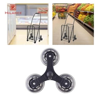 2 chiếc thay thế cầu thang xe đẩy con lăn bánh xe đa năng dễ dàng lắp đặt xe đẩy bánh hành lý