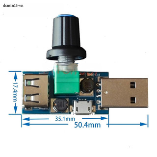 Mạch điều chỉnh tốc độ máy thổi usb dc 4v - 12v 5w