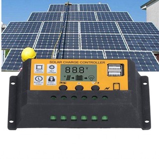 Superparis Bộ Điều Khiển Sạc Thông Minh 3 Giai Đoạn Quản Lý Sạc Pin Năng Lượng Mặt Trời Bộ Điều Chỉnh Pin Màn Hình LCD 12V 24V Thích Ứng Cho Hệ Thống Điện