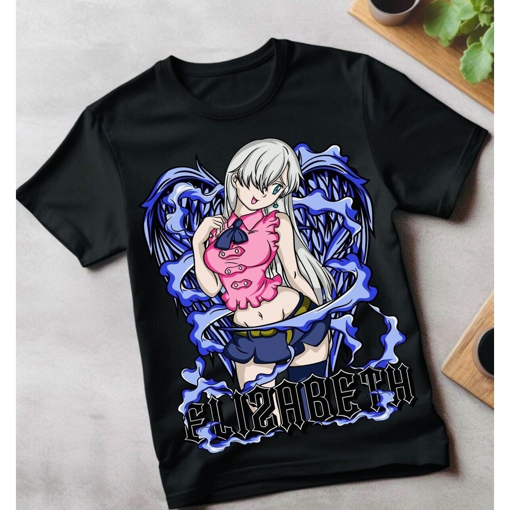 Gowther Bảy Tội Lỗi Chết Người Áo Thun Bảy Deadl Áo Sơ Mi Meliodas Ban Kawaii Áo Sơ Mi