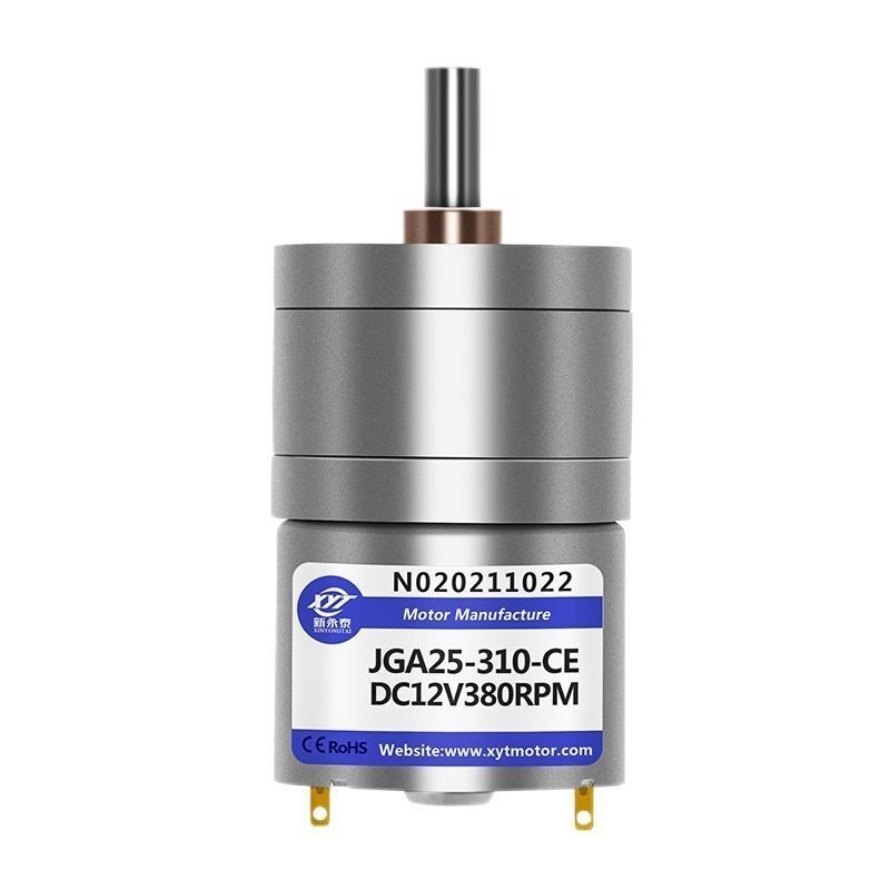 Động cơ bánh răng Micro DC JGA25-310 6v12v có thể tiến lên phía sau.