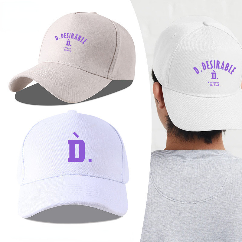 Wang Crane Dylan Wang Chữ In Mũ Bóng Chày Nam Nữ Mùa Hè Mỹ Lười Phong Cách Ngôi Sao Hàng Hóa Mũ Che 