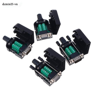 Đầu nối không hàn db9 9 pin rs232 rs485