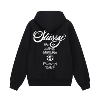 Stu world tour hoodie pull-over