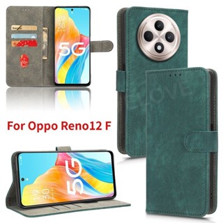 Ốp Điện Thoại Cho Oppo Reno12 F Reno 12 13 14 11 Pro 12F 13F 14F Reno12Pro 13Pro 14Pro 4G 5G 2025 Vỏ Điện Thoại Da Lật Sang Trọng Khe Cắm Thẻ Chân Đế Ốp Lưng Chống Sốc