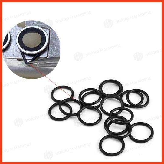 Vòng cao su dùng chống nước, chống bụi cho camera sau điện thoại KHÔNG HIỆU. 10 chiếc