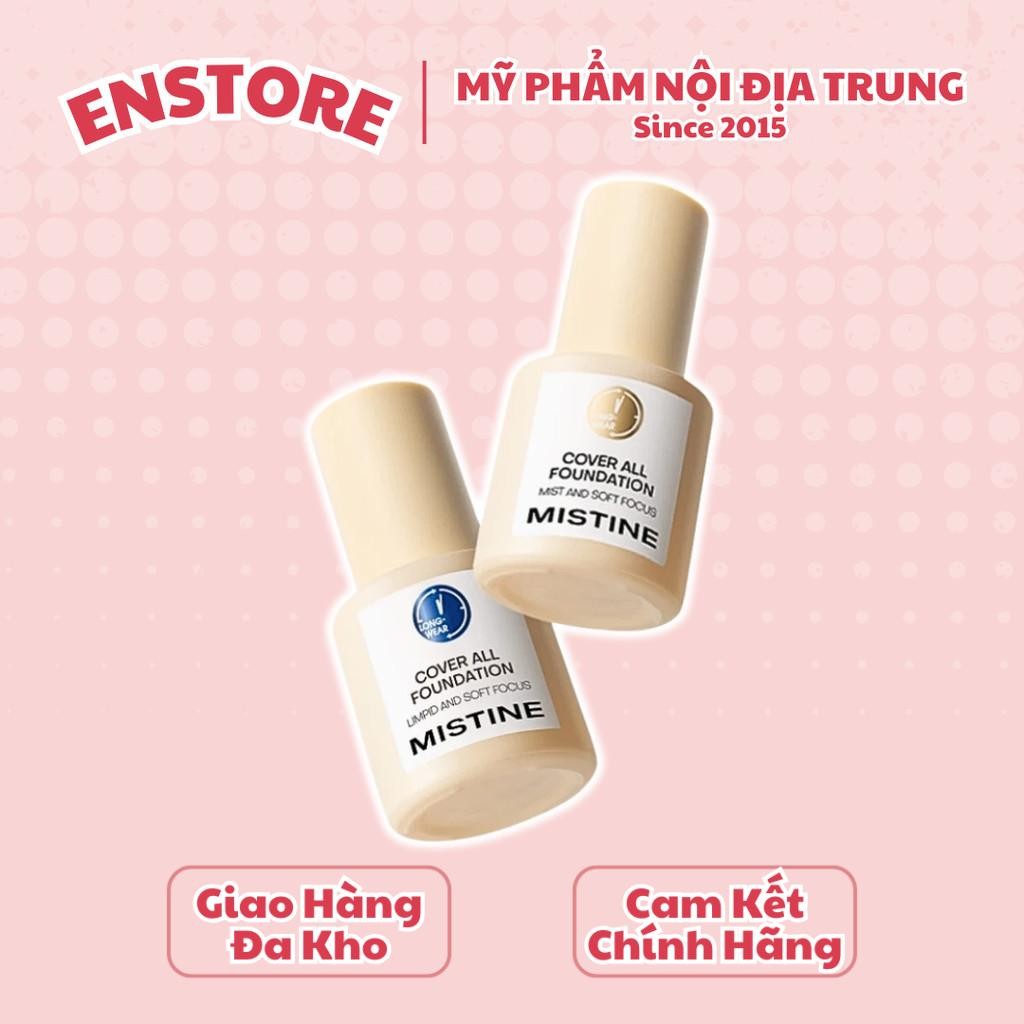 MISTINE - Kem nền Mistine Cover All Foundation lâu trôi 30g