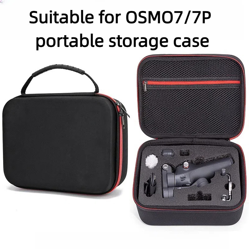 Tương thích với hộp đựng DJI OSMO7 / 7P, Hộp đựng ổn định Gimbal cầm tay Mobile7, Gói Osmo 7