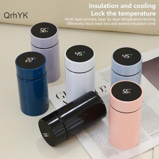  Nhà máy thời trang 200ML Bình nước giữ nhiệt thông minh Hiển thị nhiệt độ thông minh Bình chân không bằng thép không gỉ Bình giữ nhiệt có bộ lọc Tee Cup QrhYK 