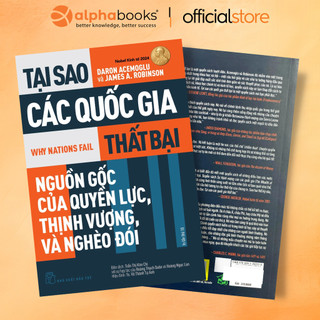 Sách - Tại Sao Các Quốc Gia Thất Bại - Nguồn Gốc Của Quyền Lực, Thịnh Vượng Và Nghèo Đói - NXB trẻ