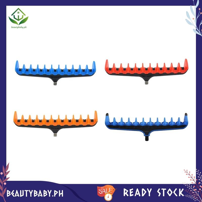 [beautybaby.ph] 11 Lỗ Giá Đỡ Cần Câu Đầu Mông Cần Câu Cá Kẹp Câu Cá Cho Câu Cá Buzz Rod AC404 Phụ Ki