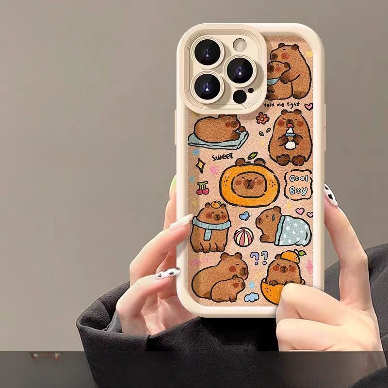 Ốp Điện Thoại capybara Dễ Thương Cho Samsung Galaxy A16 A06 A32 A22 J8 2018 J7 Prime J4 J6 Plus Prim