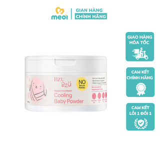 Phấn rôm mát dịu cho làn da nhạy cảm của em bé Bzu Bzu 140g