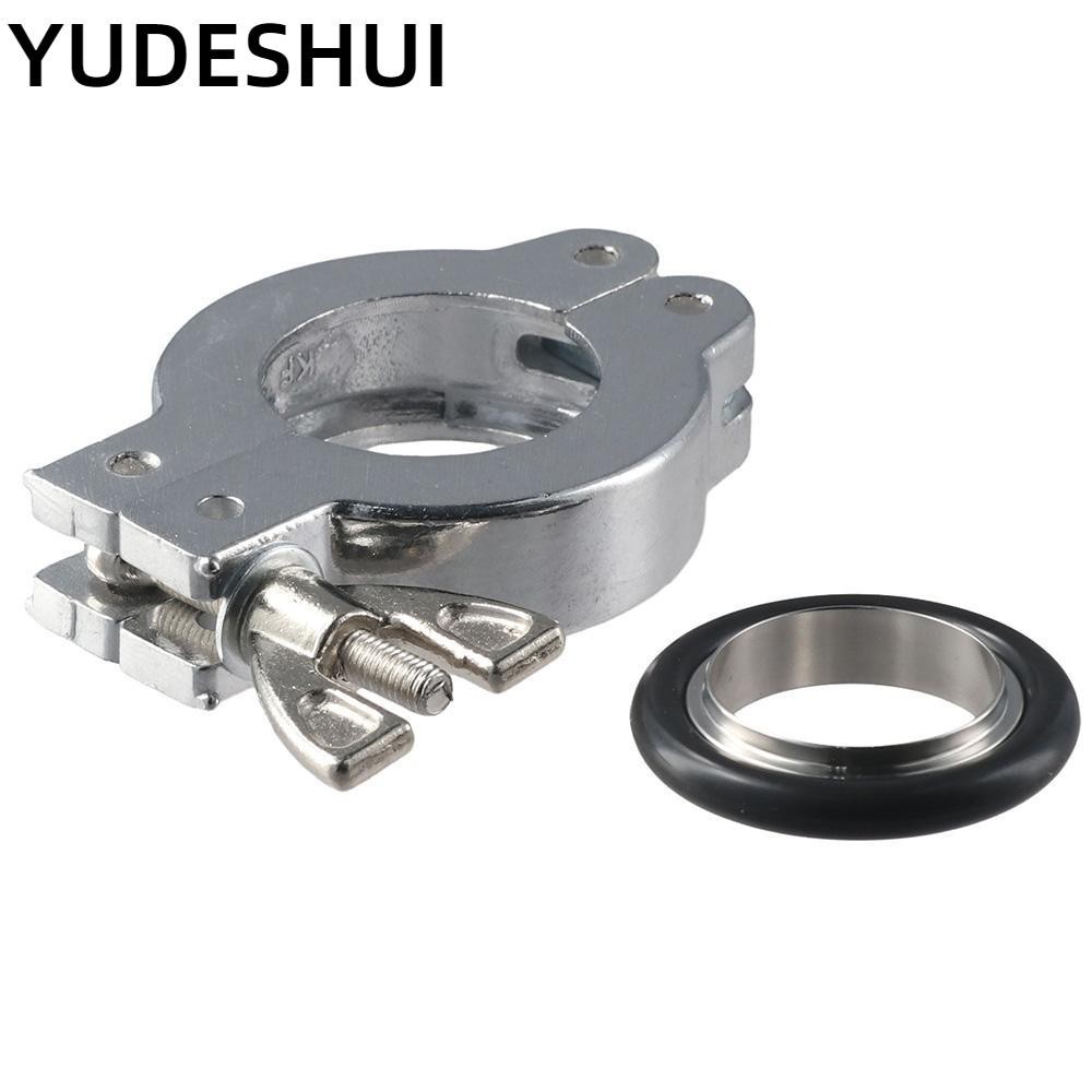 YUDESHUI nhôm YudhUI KF25, Vòng định tâm bằng cao su nhôm O TYPE, Bạc di động màu đen KF25 Wing Nut 