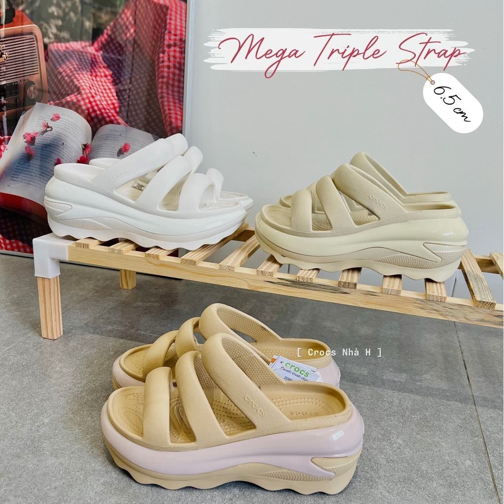 Crocs Mega Triple Strap