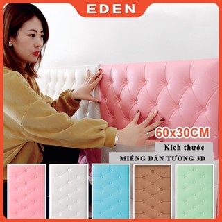 EDEN Thảm Xốp Dán Tường 3D Mềm Mại Chống Va Đập An Toàn Cho Bé Kích Thước 30x60cm