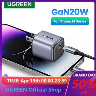  【New-in Pre-Sale】Ugreen GaN Cổng Sạc USB-C 20W Cho iPhone 14 Pro Max iPad Galaxy Huawei