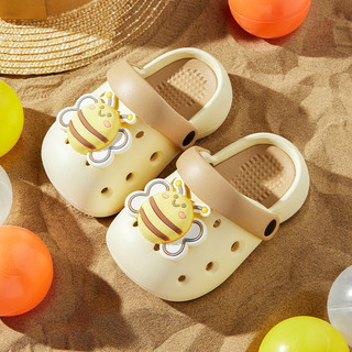 Cheerful Mario dép sục Siêng năng con ong cho bé EVA Hai lớp dép cross bee cho con nít