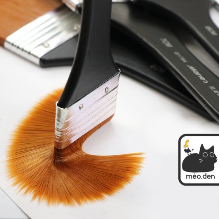 Cọ vẽ quét mảng màu lớn panhxo MARIES  - Hoạ cụ Hakuart